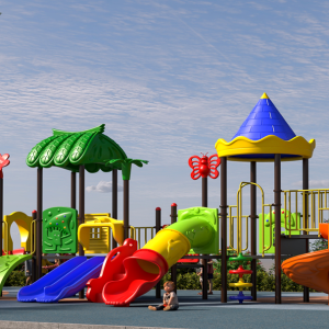 Bộ liên hoàn 6 khối mái lâu đài