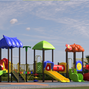 Bộ liên hoàn cầu trượt ống chui mái lá