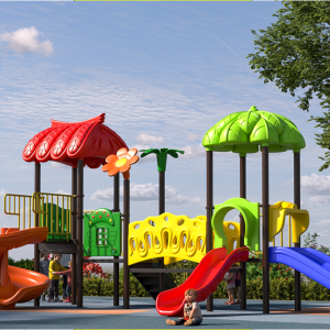 Cầu trượt liên hoàn con công