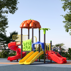 Nhà chơi 2 khối con công