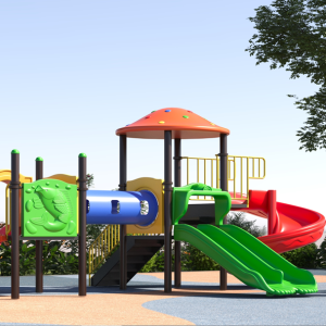 Nhà 2 khối mái nấm