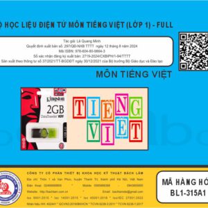 Tiếng việt - Bộ học liệu điện tử môn Tiếng Việt (TH-LỚP 1) - FULL - Dùng cho lớp 1