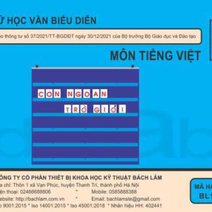Tiếng việt - Bộ chữ học vần biểu diễn - Dùng cho lớp 1