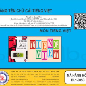 Tiếng việt - Bảng tên chữ cái tiếng Việt (Tranh điện tử)	- Dùng cho lớp 2,3
