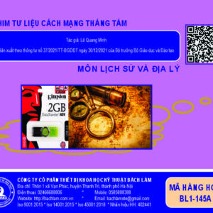 Lịch sử & Địa lý - Phim tư liệu Cách mạng tháng Tám (USB Video) - Dùng cho lớp 5