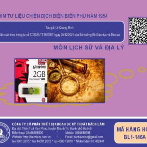 Lịch sử & Địa lý - Phim tư liệu Chiến dịch Điện Biên Phủ năm 1954 (USB Video) - Dùng cho lớp 5