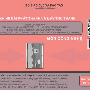 Công nghệ - Mối quan hệ đài phát thanh và máy thu thanh (Tranh giấy) - Dùng cho lớp 3