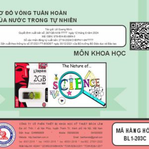 Khoa học - Sơ đồ vòng tuần hoàn của nước trong tự nhiên (Tranh điện tử)- Dùng cho lớp 4 (Có thể thay bằng phần mềm mô phỏng)