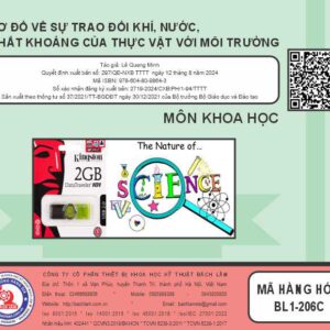 Khoa học -Sơ đồ về sự trao đổi khí, nước, chất khoáng của thực vật với môi trường (Tranh điện tử) - Dùng cho lớp 4
