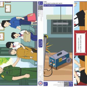 Đạo đức - Bộ tranh Biết ơn những người có công với quê hương đất nước (Tranh giấy) - Dùng cho lớp 5