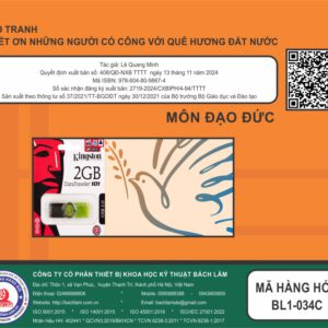 Đạo đức -  Bộ tranh Biết ơn những người có công với quê hương đất nước (Tranh điện tử) - Dùng cho lớp 5