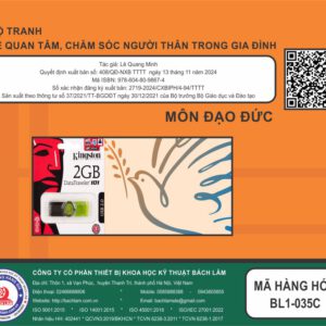 Đạo đức -  Bộ tranh về Quan tâm, chăm sóc người thân trong gia đình (Tranh điện tử) - Dùng cho lớp 1