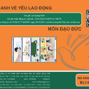 Đạo đức -  Bộ tranh về Yêu lao động (Tranh nhựa) - Dùng cho lớp 4