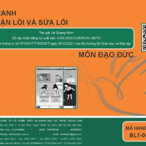 Đạo đức -  Bộ tranh về Nhận lỗi và sửa lỗi (Tranh giấy) - Dùng cho lớp 2