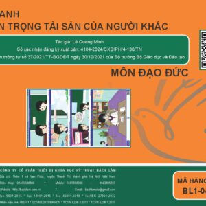 Đạo đức - Bộ tranh về tôn trọng tài sản của người khác (Tranh giấy) - Dùng cho lớp 4