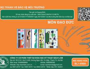 Đạo đức - Bộ tranh về bảo vệ môi trường (Tranh giấy) - Dùng cho lớp 5