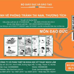 Đạo đức - Bộ tranh về phòng tránh tai nạn, thương tích (Tranh giấy) - dùng cho lớp 1