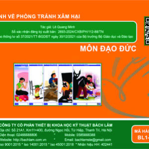 Đạo đức - Bộ tranh về phòng tránh xâm hại (Tranh giấy) - Dùng cho lớp 5