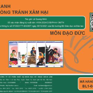 Đạo đức - Bộ tranh về phòng tránh xâm hại (Tranh nhựa) - Dùng cho lớp 5