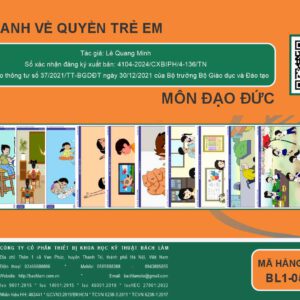Đạo đức - Bộ tranh về quyền trẻ em (Tranh giấy) - Dùng cho lớp 4
