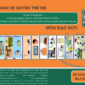 Đạo đức - Bộ tranh về quyền trẻ em (Tranh nhựa) - Dùng cho lớp 4