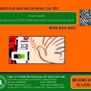 Đạo đức - Video, clip Bảo vệ cái đúng, cái tốt (USB Video) - Dùng cho lớp 5