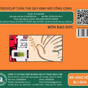 Đạo đức - Video, clip Tuân thủ quy định nơi công cộng (USB Video) - Dùng cho lớp 2