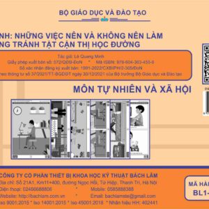 TNXH - Bộ tranh: Những việc nên và không nên làm để phòng tránh tật cận thị học đường (Tranh giấy) - Dùng cho lớp 1