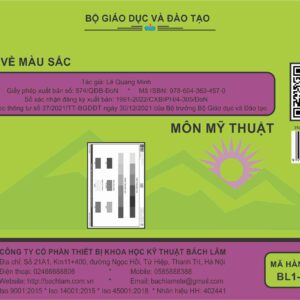 Mỹ thuật - Tranh về màu sắc (Tranh giấy) - Dùng cho lớp 1,2,3,4,5