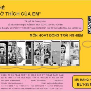 HĐTN - Bộ thẻ về “Sở thích của em” (Tranh nhựa) - Dùng cho lớp 3