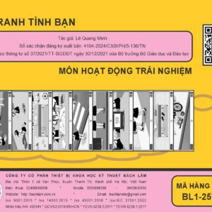 HĐTN - Bộ tranh Tình bạn (Tranh giấy) - Dùng cho lớp 2 (Sử dụng chung với môn Đạo đức)