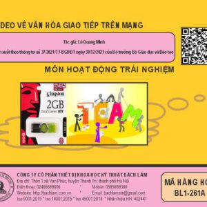 HĐTN - Video về Văn hóa Giao tiếp trên mạng (USB Video) - Dùng cho lớp 5