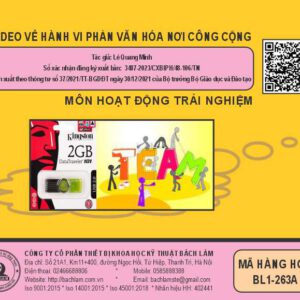 HĐTN - Video về hành vi phản văn hóa nơi công cộng (USB Video) - Dùng cho lớp 4