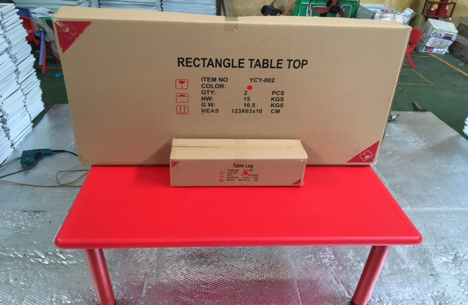 Bàn chữ nhật NK KT 1200x600(mm)