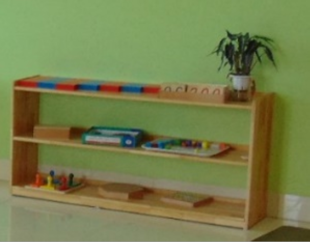 Kệ 2 tầng gỗ tự nhiên