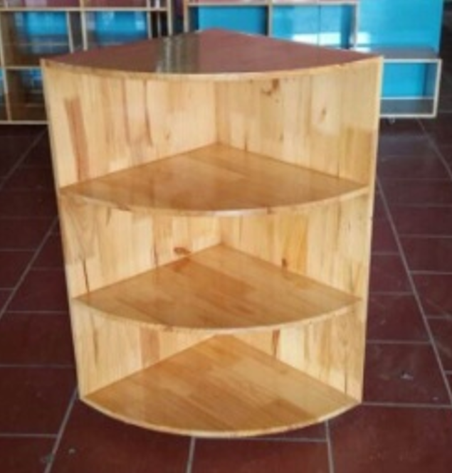 Kệ góc gỗ tự nhiên