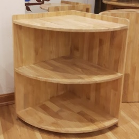 Kệ góc gỗ tự nhiên
